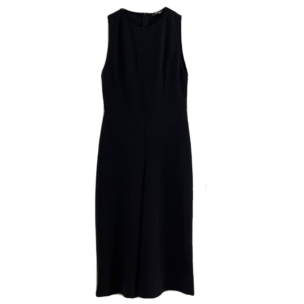 Missguided Womens Racer Neck Culotte Jumpsuit Wide Leg Sleeveless Size 10